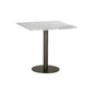 Claudia Marble Top Square Bistro Table-Dining Tables-SUNPAN-30"W-LOOMLAN