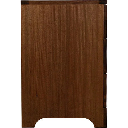 Claudie Three-Drawers Wood Chest