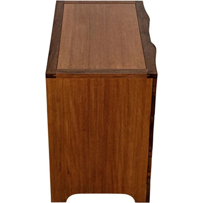 Claudie Three-Drawers Wood Chest