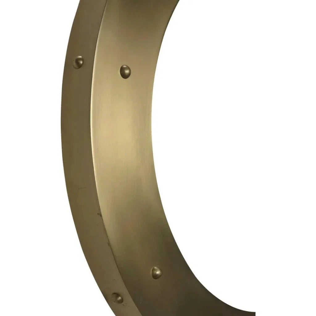 Clay Large Round Wall Mirror