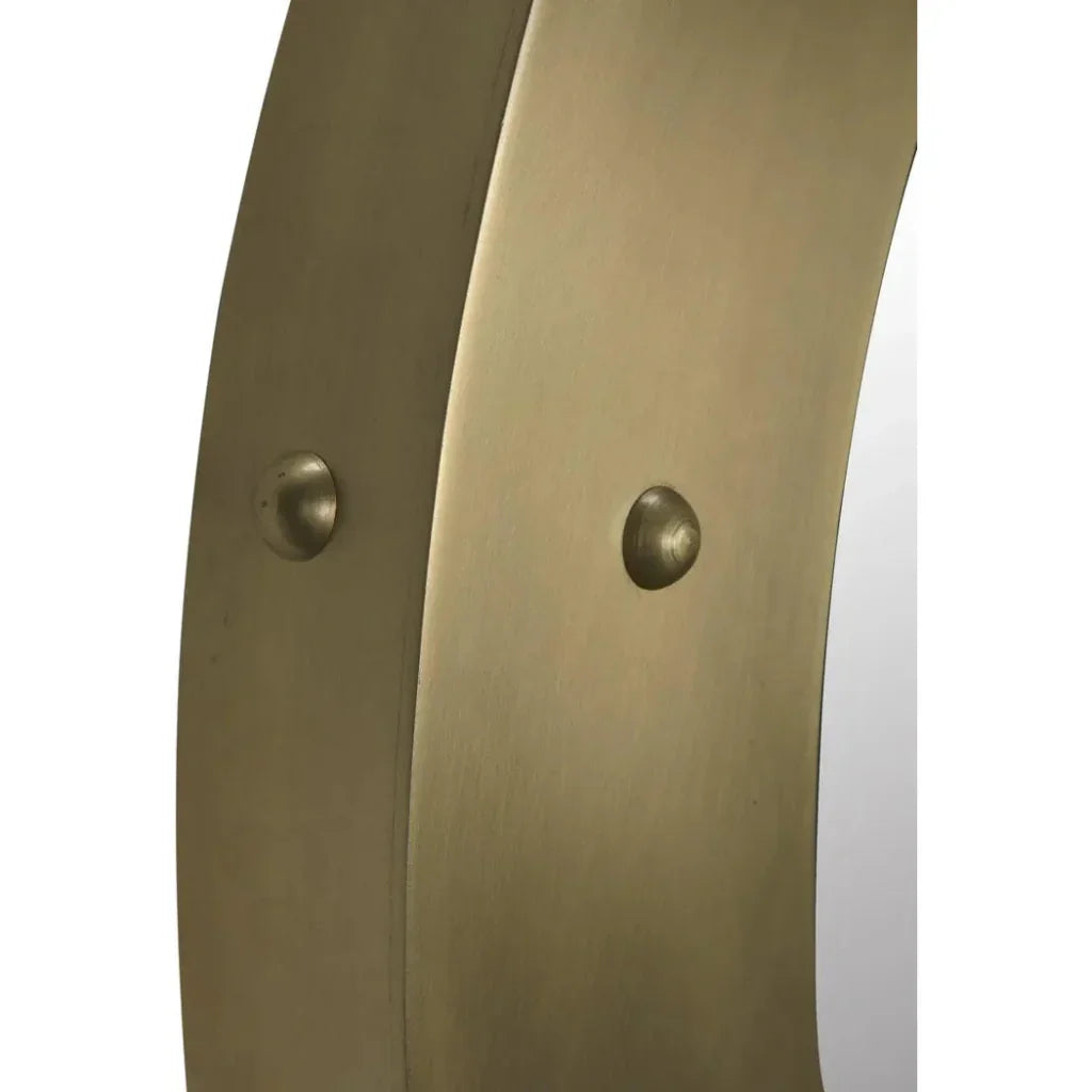 Clay Large Round Wall Mirror