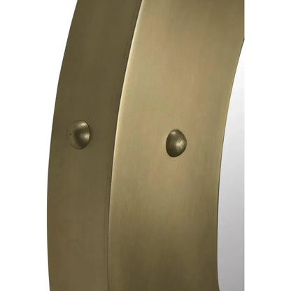 Clay Large Round Wall Mirror