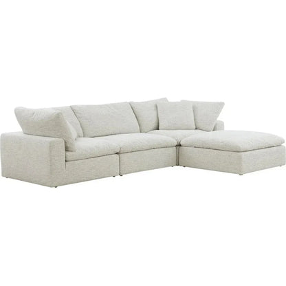 Clay Lounge Performance Fabric Modular Sectional-Modular Sofas-Moe's Home-LOOMLAN