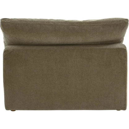 Clay Performance Fabric Green Slipper Chair-Modular Sofas-Moe's Home-LOOMLAN