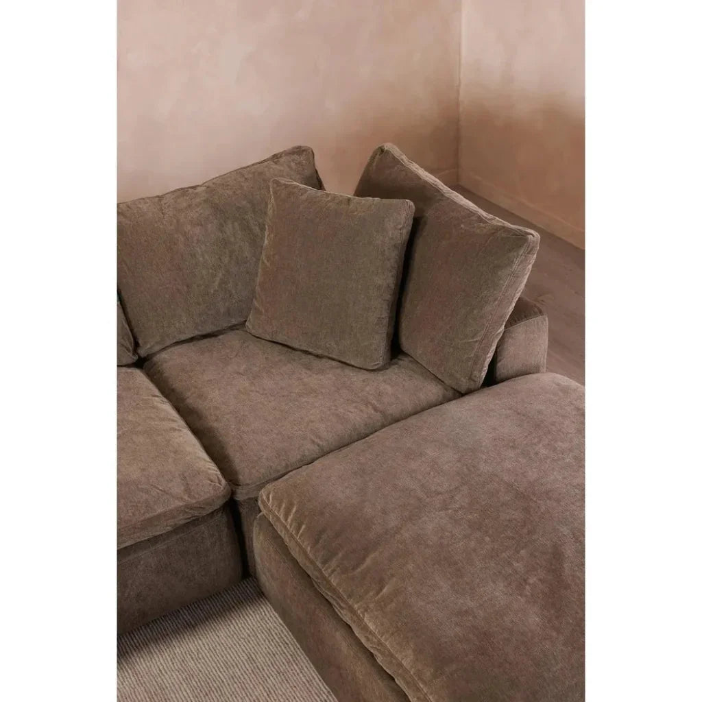 Clay Performance Fabric Green Slipper Chair-Modular Sofas-Moe's Home-LOOMLAN
