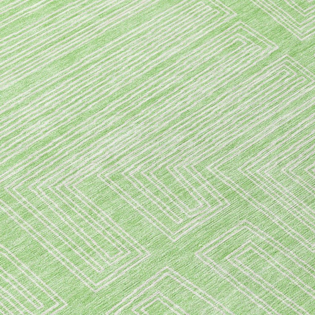 Clayra Mint Washable Indoor-Outdoor Rug-Outdoor Rugs-LOOMLAN Rugs-LOOMLAN
