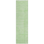 Clayra Mint Washable Indoor-Outdoor Rug-Outdoor Rugs-LOOMLAN Rugs-2'3" x 7'6"-LOOMLAN