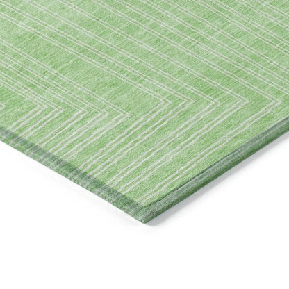 Clayra Mint Washable Indoor-Outdoor Rug-Outdoor Rugs-LOOMLAN Rugs-LOOMLAN