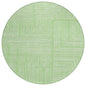 Clayra Mint Washable Indoor-Outdoor Rug-Outdoor Rugs-LOOMLAN Rugs-8' x 8'-LOOMLAN