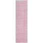 Clayra Pink Washable Indoor-Outdoor Rug-Outdoor Rugs-LOOMLAN Rugs-2'3" x 7'6"-LOOMLAN