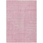 Clayra Pink Washable Indoor-Outdoor Rug-Outdoor Rugs-LOOMLAN Rugs-2'6" x 3'10"-LOOMLAN