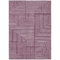 Clayra Purple Washable Indoor-Outdoor Rug-Outdoor Rugs-LOOMLAN Rugs-2'6" x 3'10"-LOOMLAN