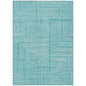 Clayra Teal Washable Indoor-Outdoor Rug-Outdoor Rugs-LOOMLAN Rugs-2'6" x 3'10"-LOOMLAN