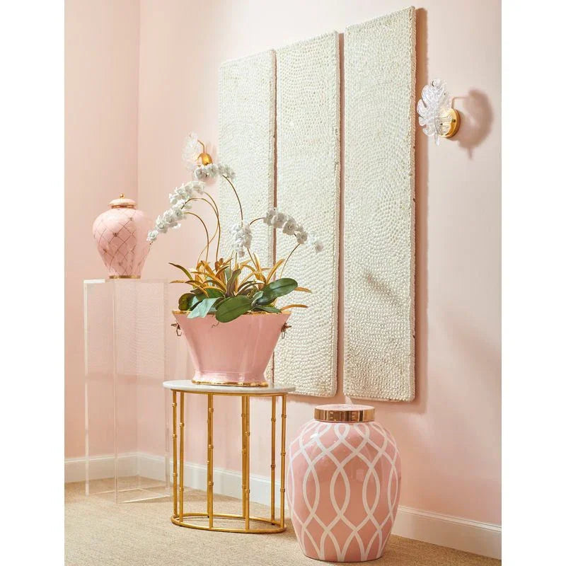 Clear Acrylic Made Pedestal - LOOMLAN - Chelsea House - Side Tables