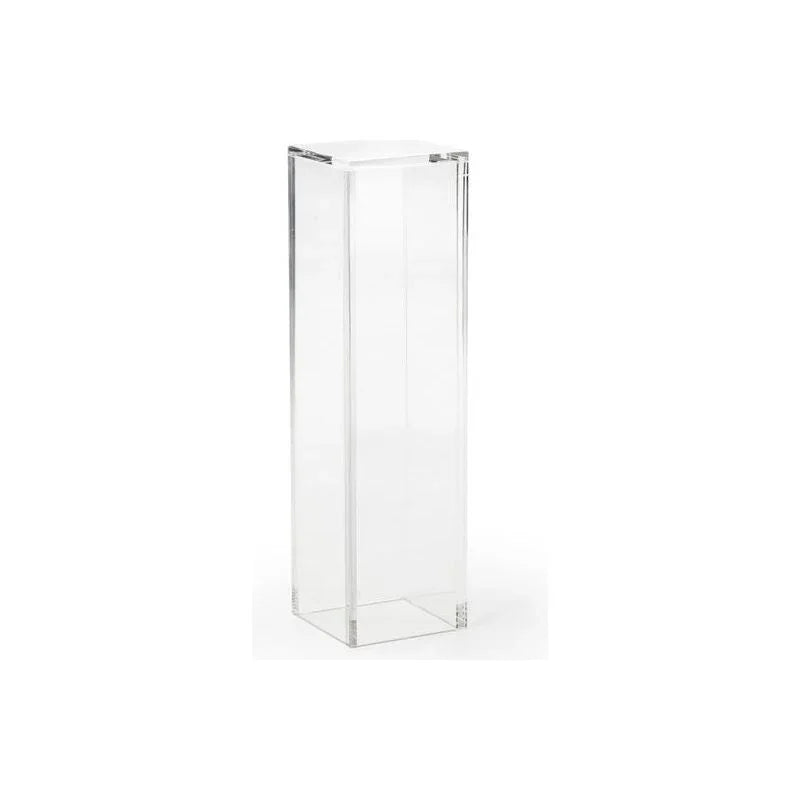 Clear Acrylic Made Pedestal - LOOMLAN - Chelsea House - Side Tables