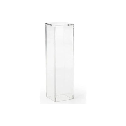 Clear Acrylic Made Pedestal - LOOMLAN - Chelsea House - Side Tables