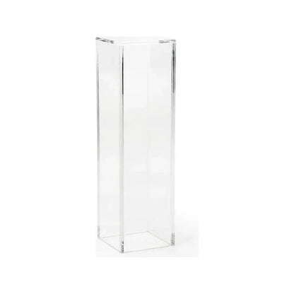 Clear Acrylic Made Pedestal - LOOMLAN - Chelsea House - Side Tables