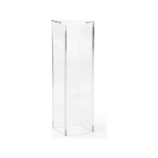 Clear Acrylic Made Pedestal - LOOMLAN - Chelsea House - Side Tables