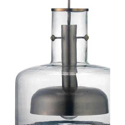 Clear Glass Clyde Pendant - LOOMLAN - Jamie Young - Pendants