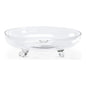 Clear Glass Made Footed Bowl - LOOMLAN - Wildwood - Boxes & Bowls