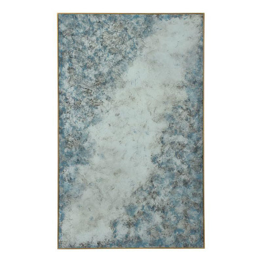 Clear Skies Gold Framed Artwork-Framed Wall Art-Wildwood-LOOMLAN