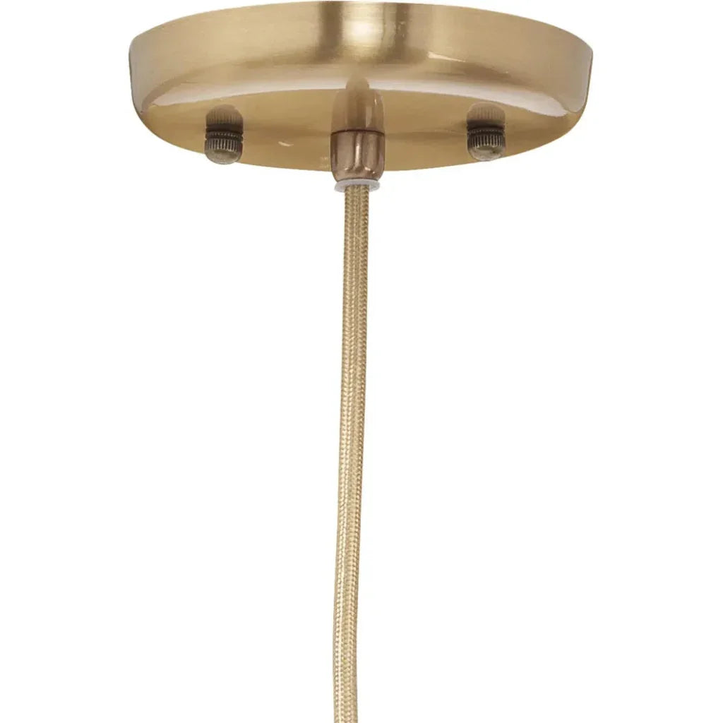 Clear Textured Glass Isabella Carafe Pendant - LOOMLAN - Jamie Young - Pendants