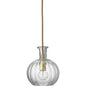 Clear Textured Glass Sophia Carafe Pendant - LOOMLAN - Jamie Young - Pendants