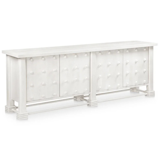 Clement Whitewashed Mango Wood Sideboard - LOOMLAN - Moe's Home - Sideboards