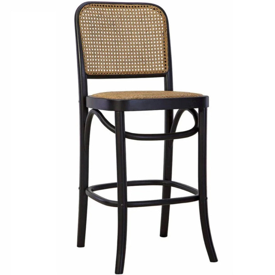 Cleveland Cane Seat Counter Stool