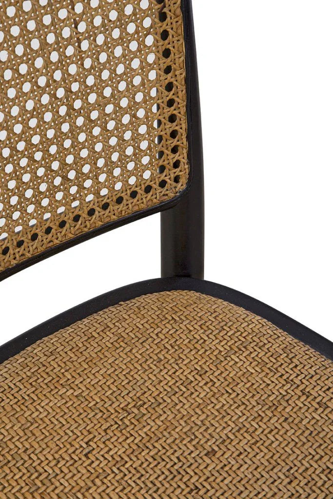 Cleveland Cane Seat Counter Stool - LOOMLAN - Furniture Classics - Counter Stools