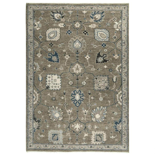 Clif Floral Brown Large Area Rugs For Living Room - LOOMLAN - LOOMLAN - Area Rugs