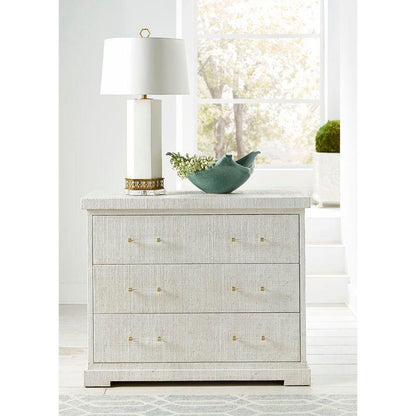 Clifton Raffia Textured Side Chest - LOOMLAN - Chelsea House - Chests