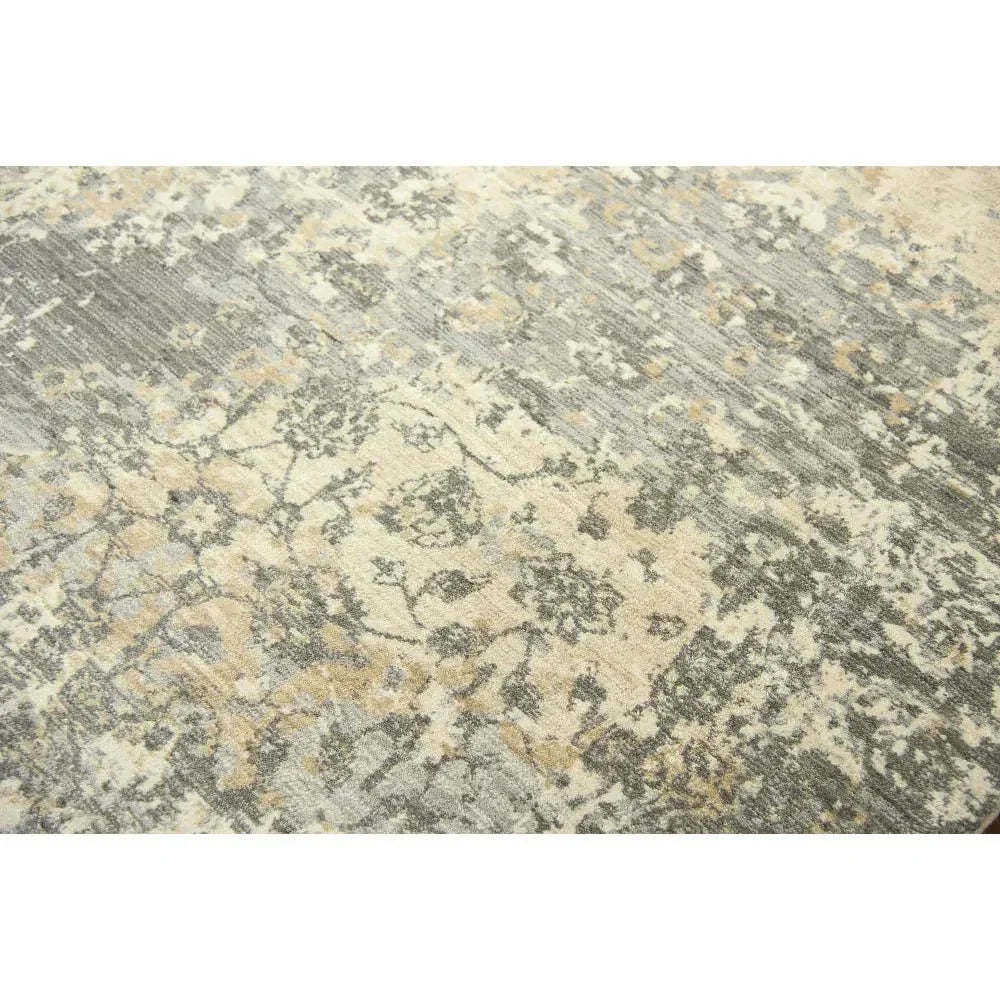 Clim Floral Beige Large Area Rugs For Living Room - LOOMLAN - LOOMLAN - Area Rugs