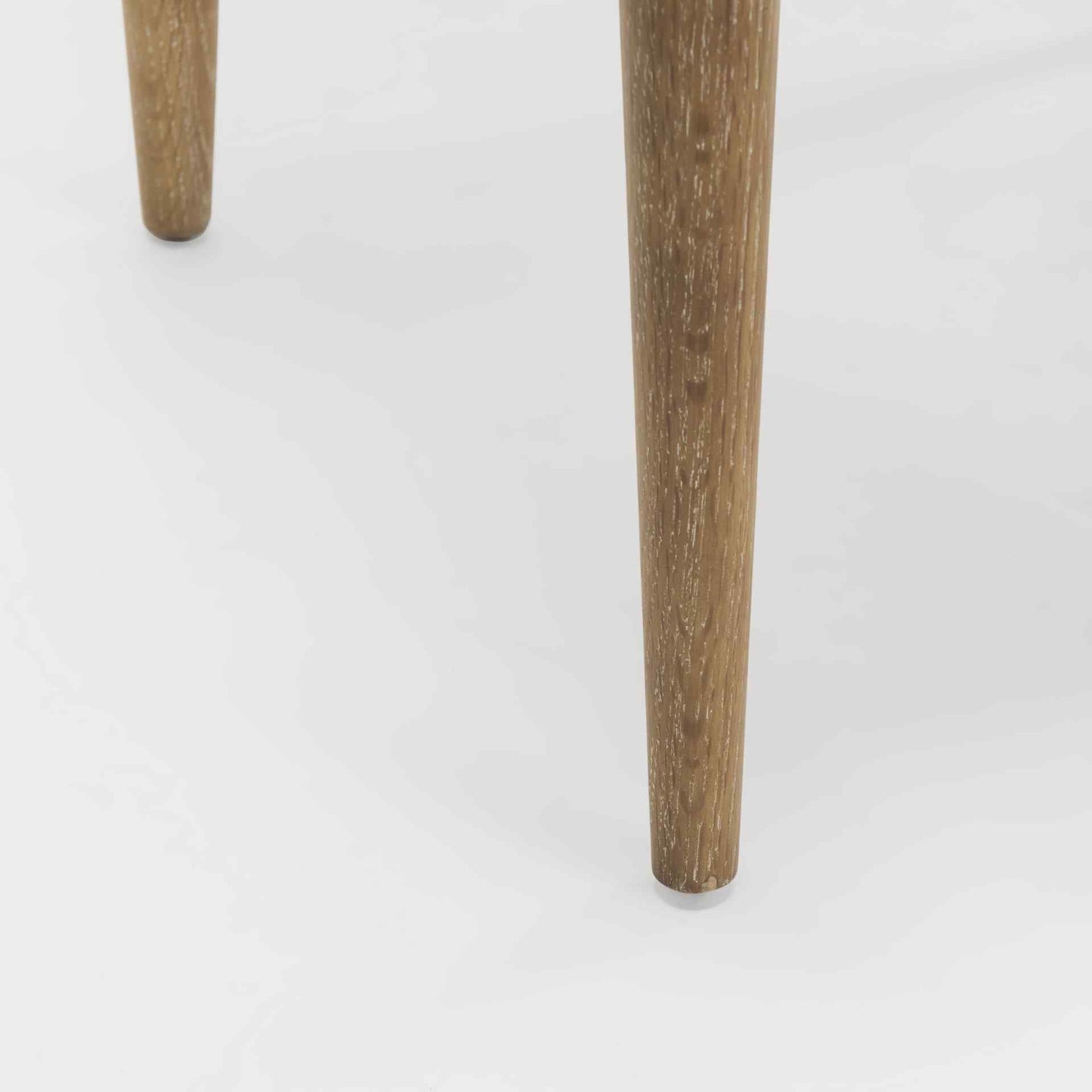 Cline Cream Fabric Armless Dining Chair 2PC