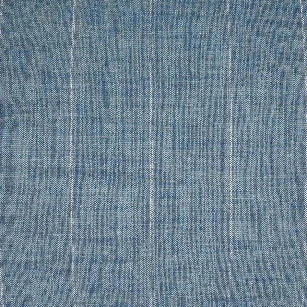 Clip It Stripes Blue Large Throw Pillow Insert - LOOMLAN - D.V. Kap - Throw Pillows