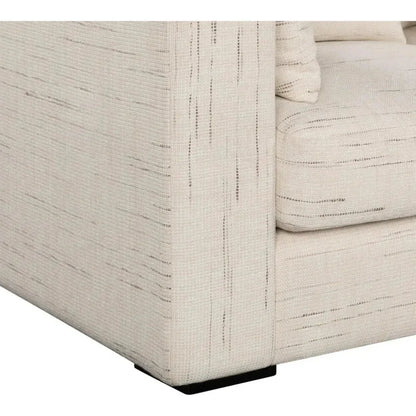 Clive Vegas Sofa Cream Stain Resistant Performance Fabric - LOOMLAN - LH Imports - Sofas & Loveseats