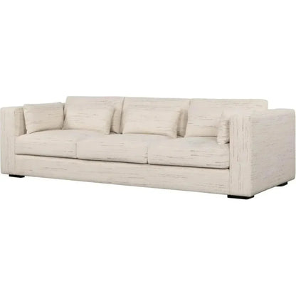 Clive Vegas Sofa Cream Stain Resistant Performance Fabric - LOOMLAN - LH Imports - Sofas & Loveseats