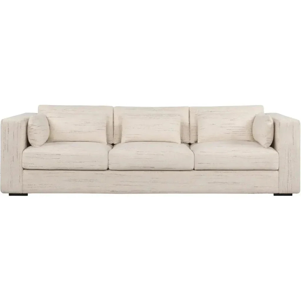 Clive Vegas Sofa Cream Stain Resistant Performance Fabric - LOOMLAN - LH Imports - Sofas & Loveseats