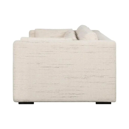 Clive Vegas Sofa Cream Stain Resistant Performance Fabric - LOOMLAN - LH Imports - Sofas & Loveseats