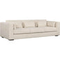 Clive Vegas Sofa Cream Stain Resistant Performance Fabric - LOOMLAN - LH Imports - Sofas & Loveseats