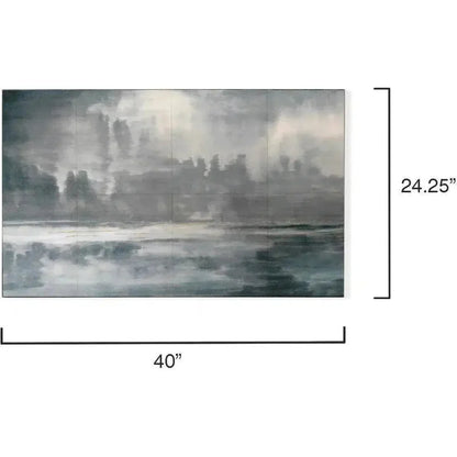 Cloudscape Watercolor Wall Art