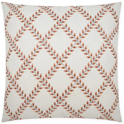 Clover Lane Coral Red Throw Pillow Insert - LOOMLAN - D.V. Kap - Throw Pillows