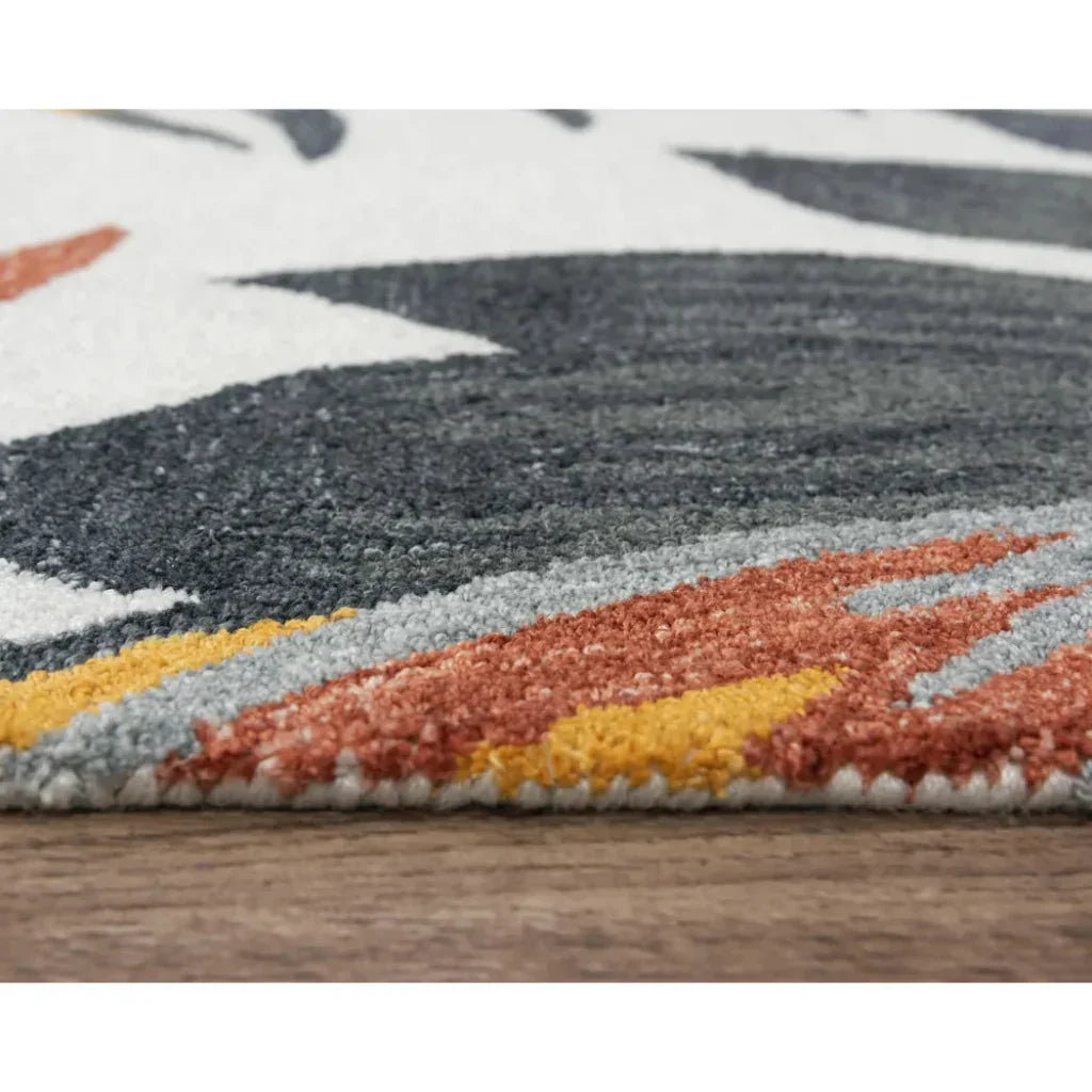 Club Floral Ivory Area Rugs For Living Room - LOOMLAN - LOOMLAN - Area Rugs