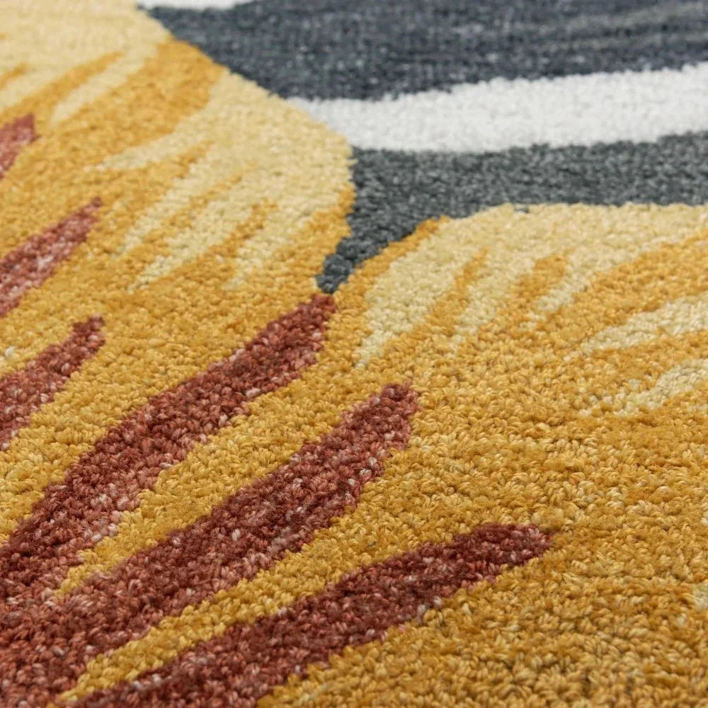 Club Floral Ivory Area Rugs For Living Room - LOOMLAN - LOOMLAN - Area Rugs