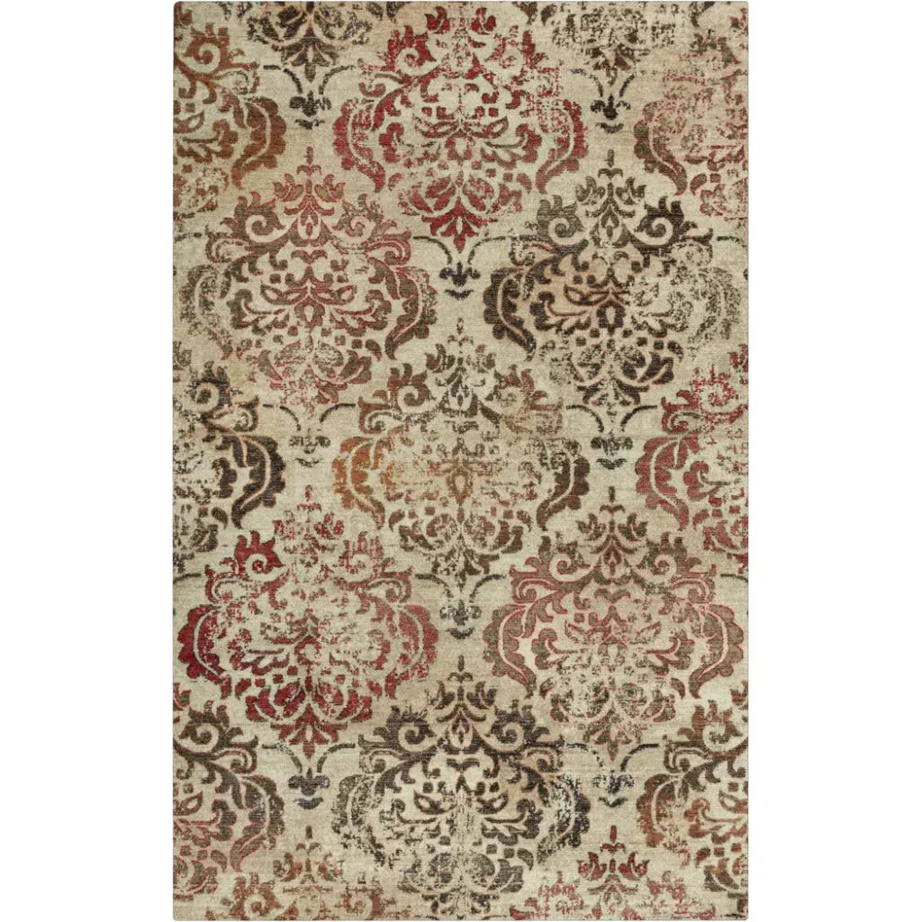 Clur Medallion Brown Large Area Rugs For Living Room - LOOMLAN - LOOMLAN - Area Rugs