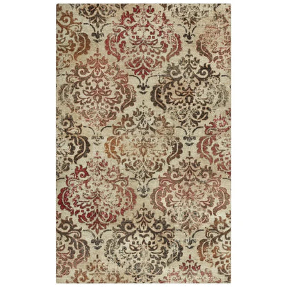 Clur Medallion Brown Large Area Rugs For Living Room - LOOMLAN - LOOMLAN - Area Rugs