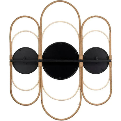 Coastal Natural Jute Rope Milo Decorative Wall Mirror - LOOMLAN - Jamie Young - Wall Mirrors