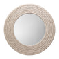 Coastal Round Seagrass Hand - Woven Meadow Wall Mirror - LOOMLAN - Jamie Young - Wall Mirrors