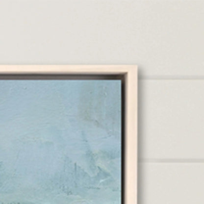 Coastal Sky Wood Frame Canvas Art