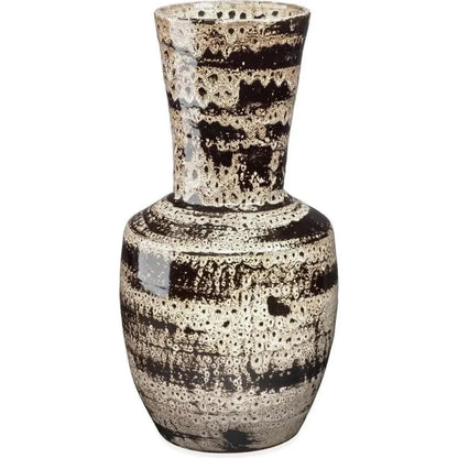 Coastal Style Beige Ceramic Jones Vase - LOOMLAN - Jamie Young - Vases & Jars